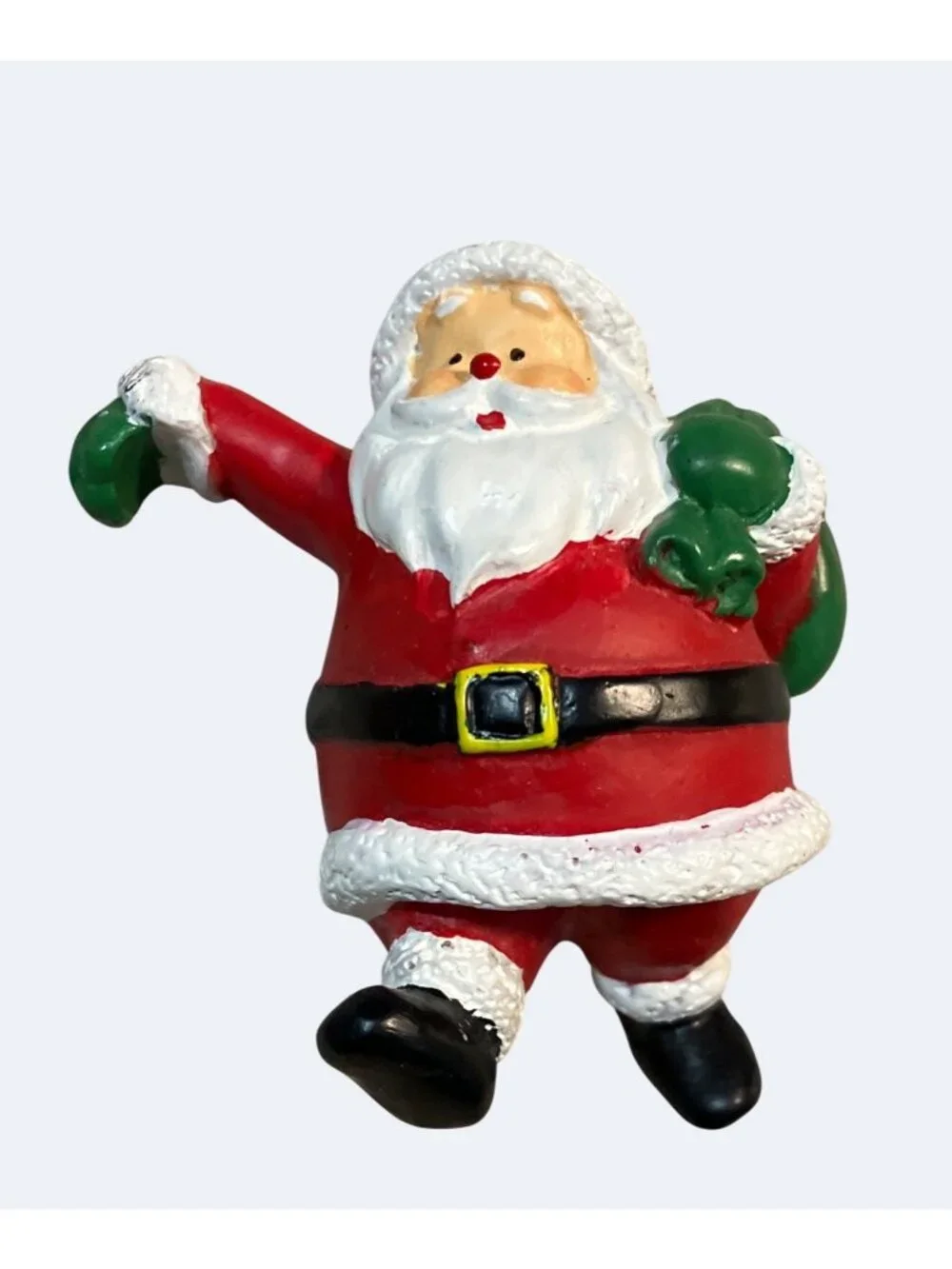 Scotts Santa Lamp Toppers Collectible Giftware Set Of 3 Figures